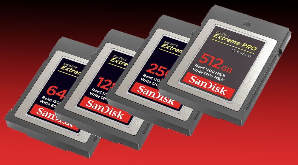 SanDisk 64GB Extreme PRO CFexpress Card Type B SDCFE-064G-GN4IN