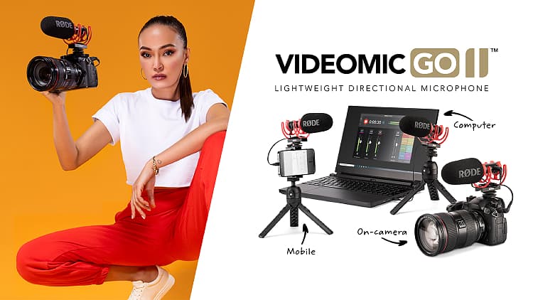 VideoMic GO II, Lightweight Directional Microphone