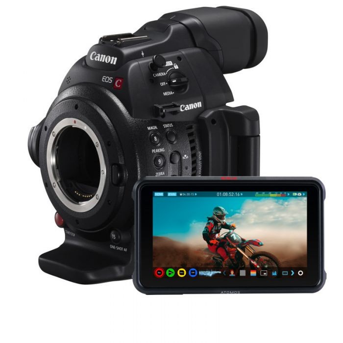 canon c100 mark ii atomos ninja v